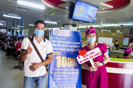 Bệnh viện Đa khoa Cửa Đông dành tặng món quà tri ân đặc biệt nhân kỷ niệm 18 năm thành lập