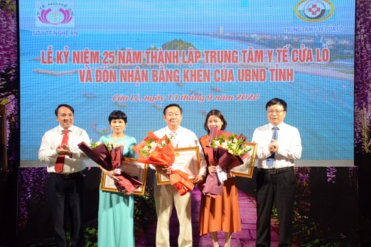 Trung tâm Y tế thị xã Cửa Lò kỷ niệm 25 năm thành lập