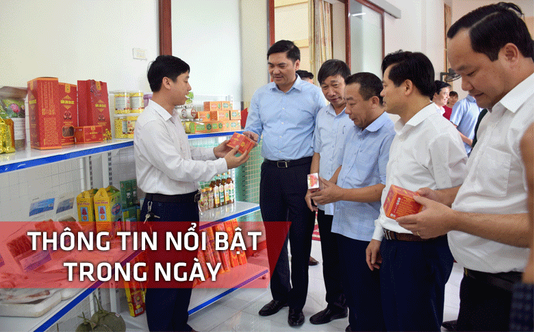 Nghệ An: Thông tin nổi bật ngày 22/9