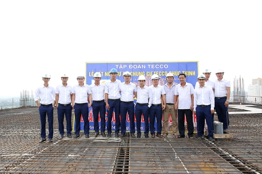Tập đoàn TECCO cất nóc chung cư cao cấp TECCO Phúc Thịnh