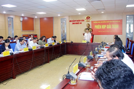 Thường trực HĐND tỉnh đề nghị thanh tra, xử lý các dự án tái định cư kém chất lượng