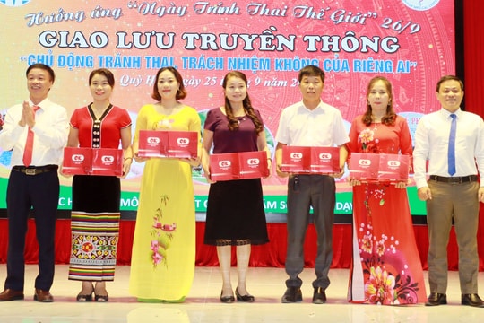 Giao lưu truyền thông hưởng ứng Ngày Tránh thai thế giới