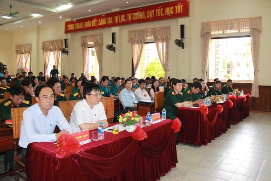 Bộ CHQS tỉnh Nghệ An tổ chức Hội thi cán bộ giảng dạy chính trị năm 2020