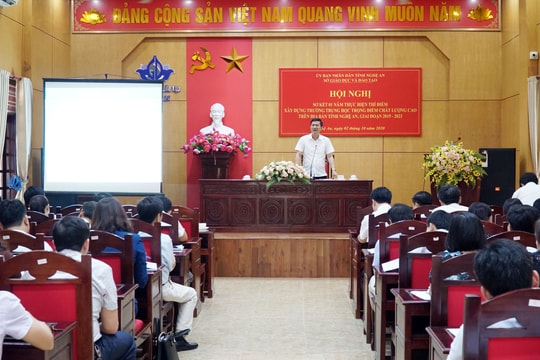 Nghệ An: Cơ chế, chính sách 'mở' cho 14 trường trọng điểm chất lượng cao 