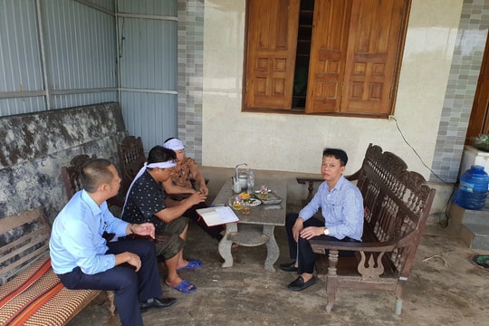 PTI Bắc Trung Bộ thăm hỏi và chi trả bồi thường cho người bị tai nạn giao thông  ​