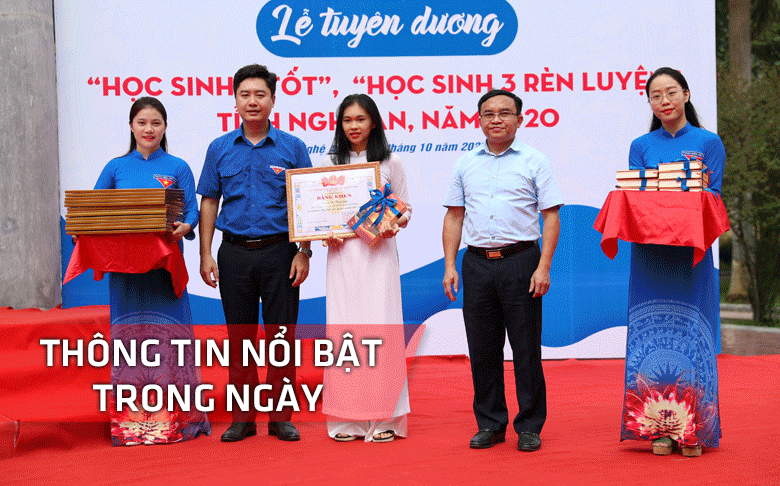 Nghệ An: Thông tin nổi bật ngày 4/10
