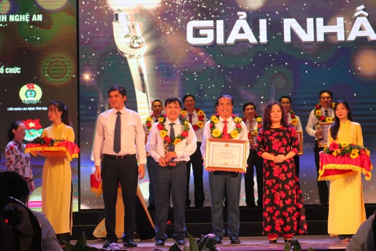 Bệnh viện ĐK TP Vinh: Đạt giải Nhất công trình sáng tạo khoa học và công nghệ tỉnh Nghệ An năm 2020