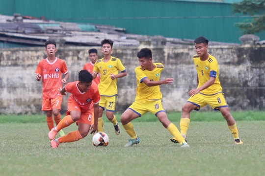 Sông Lam Nghệ An sớm giành vé dự Vòng chung kết U15 Quốc gia 2020 