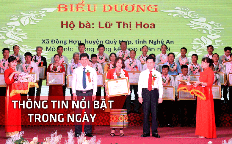 Nghệ An: Thông tin nổi bật ngày 8/10