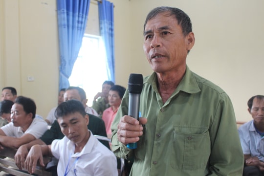 Cử tri Con Cuông kiến nghị nâng hạn mức vốn vay ưu đãi cho nông dân