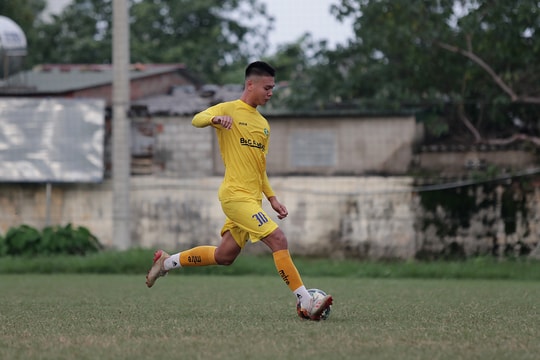 Cầu thủ SLNA tự tin trước trận đấu trụ hạng gặp Quảng Nam