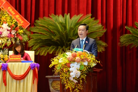 Phát biểu khai mạc Đại hội Đảng bộ tỉnh Nghệ An lần thứ XIX của Chủ tịch UBND tỉnh Nguyễn Đức Trung