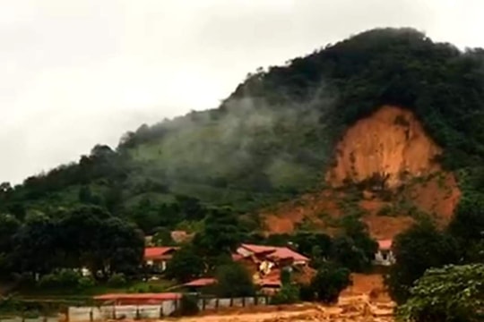 Sạt lở đất, hàng chục cán bộ, chiến sĩ Đoàn Kinh tế - Quốc phòng 337 nghi bị vùi