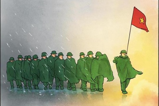 Đấng anh hùng vì nghĩa 'an dân', lòng chẳng quản nằm gai nếm mật