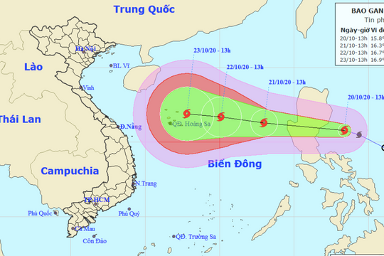 Nghệ An ra công điện ứng phó với cơn bão mới trên biển Đông