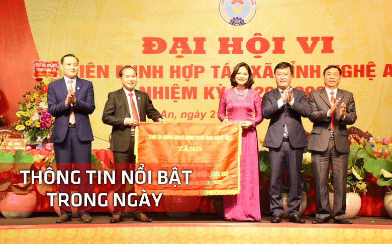 Nghệ An: Thông tin nổi bật ngày 22/10