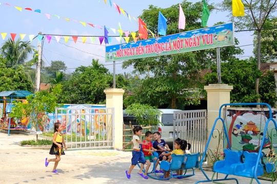 Nghệ An đầu tư hơn 840 tỷ đồng xây dựng trường mầm non 'lấy học sinh làm trung tâm'