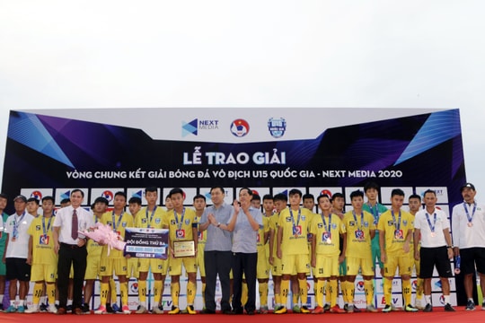Thua luân lưu, SLNA thành cựu vô địch tại Bán kết U15 Quốc gia 2020