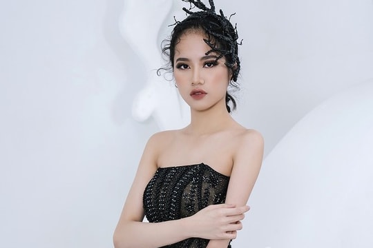 Nữ người mẫu khuyết tay Hà Phương 'tái xuất', khoe thần thái 'đỉnh cao' với váy dạ hội