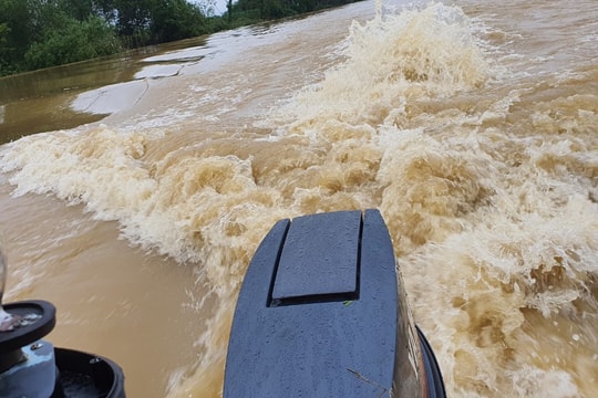 Những hình ảnh từ tâm lũ Thanh Mỹ - Thanh Chương