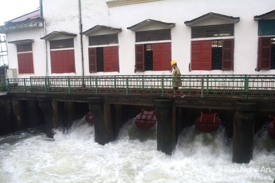 Bác bỏ thông tin Trạm bơm Bến Thủy bị nổ