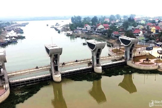 Hiệu quả đầu tư công trình thủy lợi ở Nghệ An 