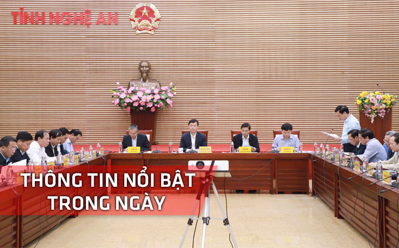 Nghệ An: Thông tin nổi bật ngày 3/11