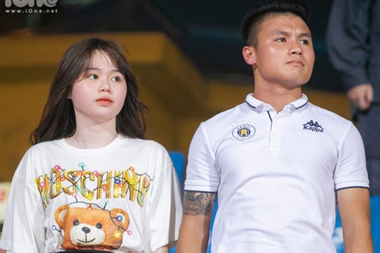 Tiền vệ Quang Hải và Huỳnh Anh đã chia tay