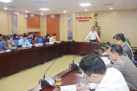 Thẩm tra dự thảo nghị quyết trình kỳ họp thứ 16, HĐND tỉnh nhiệm kỳ 2016 - 2021