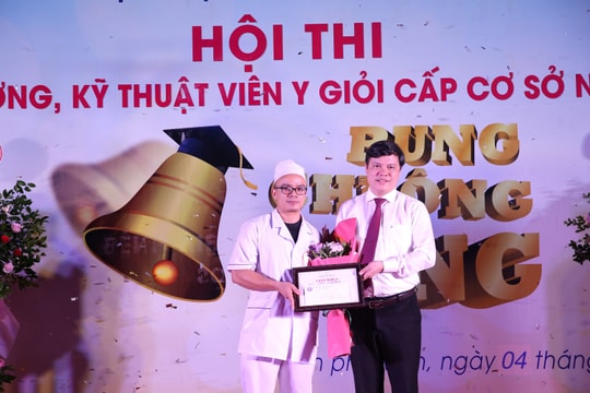 Hào hứng Hội thi 'Rung chuông vàng' điều dưỡng, kỹ thuật viên y giỏi ở Bệnh viện Y học cổ truyền Nghệ An