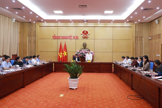 Khẩn trương hoàn thiện đề án Khu lâm nghiệp ứng dụng công nghệ cao tại Nghệ An