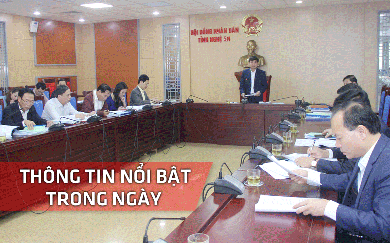 Nghệ An: Thông tin nổi bật ngày 6/11