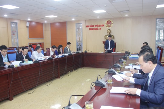 HĐND tỉnh thẩm tra chủ trương đầu tư dự án đường ven biển Nghệ An dài 69 km