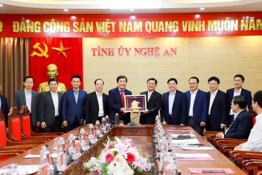 Tỉnh Nghệ An và Trường Đại học Kinh tế Quốc dân sẽ ký kết biên bản ghi nhớ hợp tác