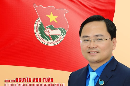 Chân dung tân Bí thư thứ nhất Trung ương Đoàn Nguyễn Anh Tuấn