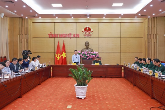 Tăng cường phối hợp, giải quyết dứt điểm các tồn đọng về đất quốc phòng trên địa bàn tỉnh Nghệ An