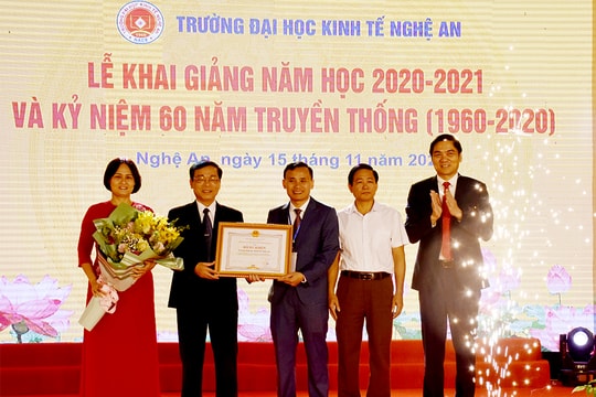 Trường Đại học Kinh tế Nghệ An kỷ niệm 60 năm thành lập
