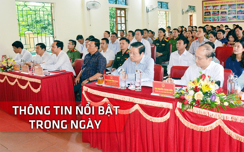 Nghệ An: Thông tin nổi bật ngày 22/11