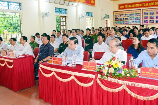 Cử tri huyện Tân Kỳ kiến nghị với Đại biểu Quốc hội nhiều vấn đề liên quan đến đời sống dân sinh