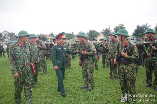 Lực lượng vũ trang Nghệ An phát huy sức mạnh tổng hợp trên mặt trận chống 'diễn biến hòa bình'