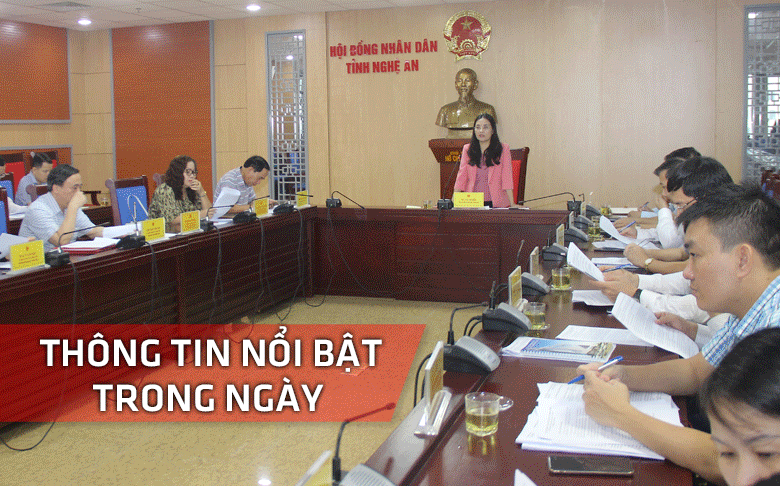 Nghệ An: Thông tin nổi bật ngày 25/11