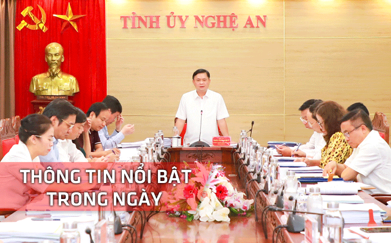 Nghệ An: Thông tin nổi bật ngày 26/11