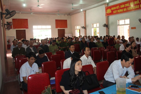 Cử tri Đô Lương đề nghị xử lý nghiêm tình trạng lấn chiếm đất