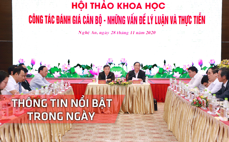 Nghệ An: Thông tin nổi bật ngày 28/11