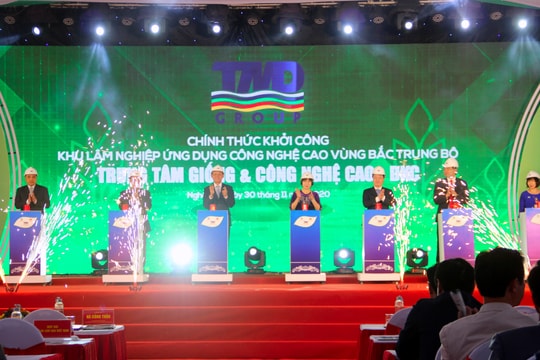 Nghệ An: Khởi công Dự án 'Trung tâm giống và công nghệ cao - DKC' tổng vốn đầu tư 250 tỷ đồng