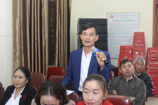 Giải trình rõ trước cử tri Thanh Chương về 3 phương án giải quyết cán bộ dôi dư sau sáp nhập