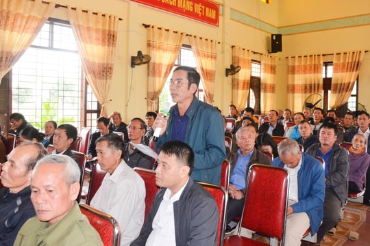Cử tri huyện Quỳnh Lưu đề xuất chính sách hỗ trợ xây dựng nông thôn mới nâng cao, kiểu mẫu