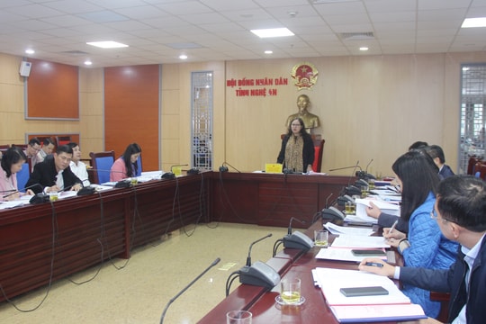 HĐND tỉnh Nghệ An cho ý kiến về quy định một số mức thu trong các cơ sở giáo dục công lập