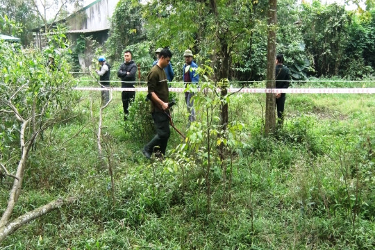 Cưỡng chế thi công đường 95m nối Vinh - Cửa Lò đoạn qua Nghi Phú 