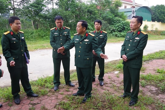 Đẩy nhanh tiến độ giải quyết đất quốc phòng tại Con Cuông và Tân Kỳ